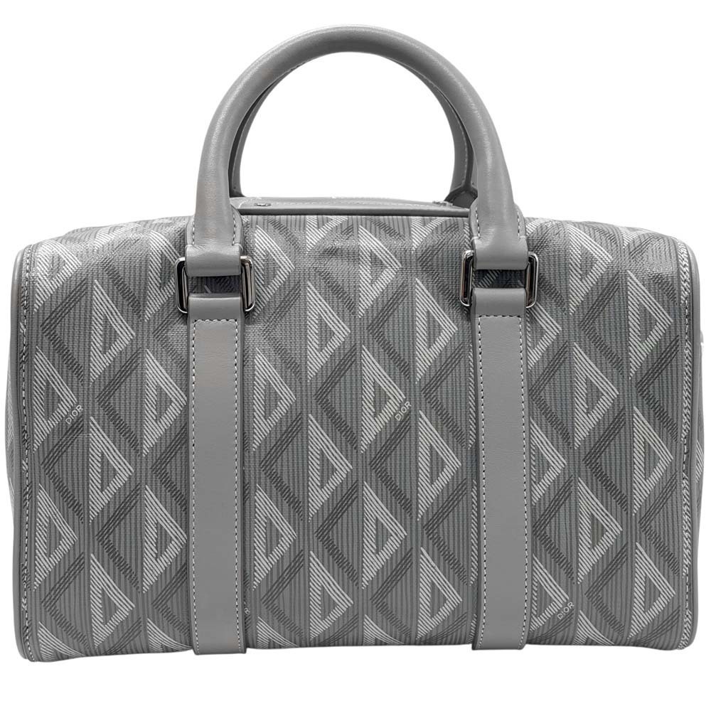 Christian Dior Lango CD Diamond Gray Handbag Shoulder Bag - Picture 4 of 10